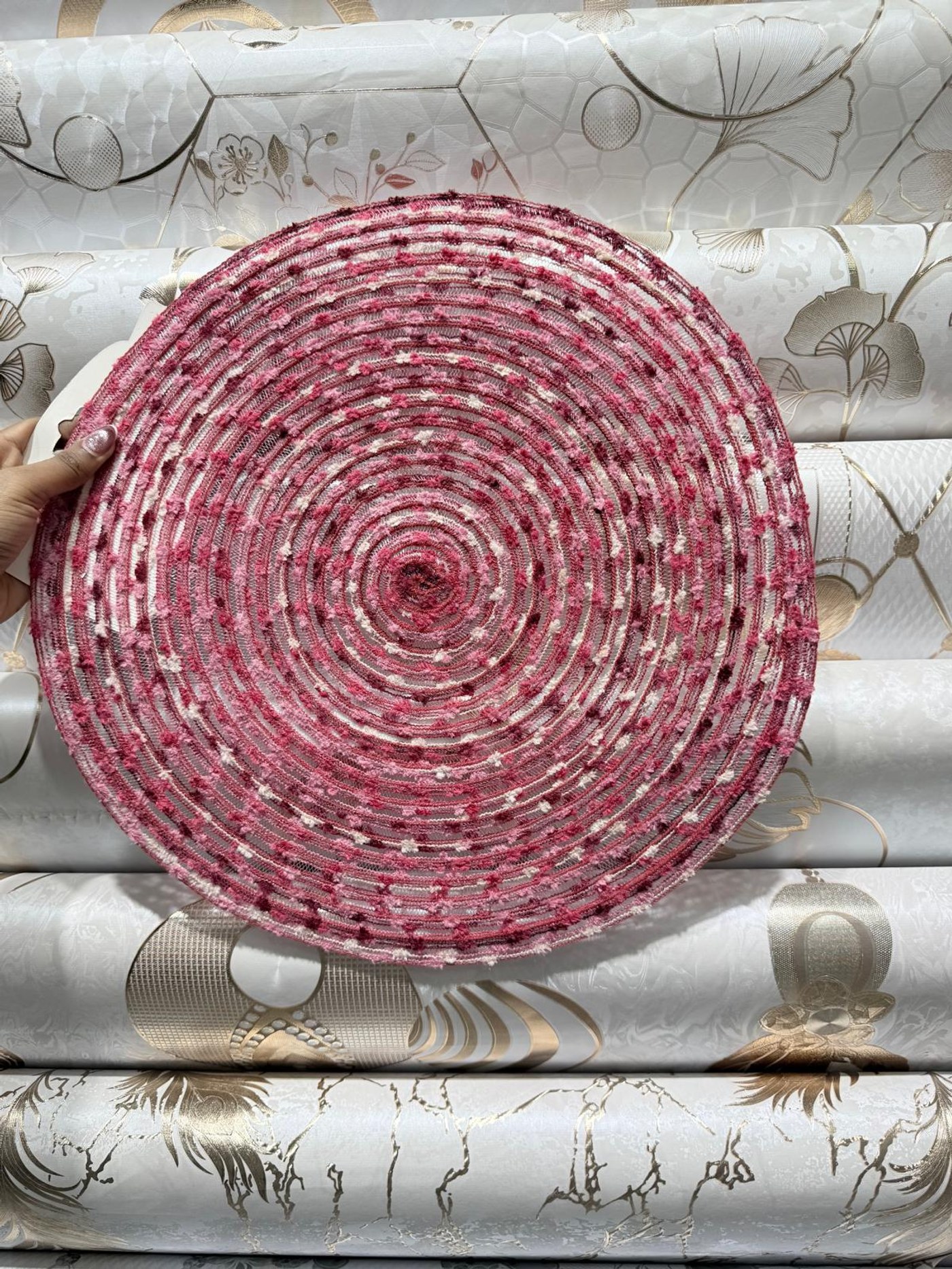 Boho Wooven Table Mats - main view