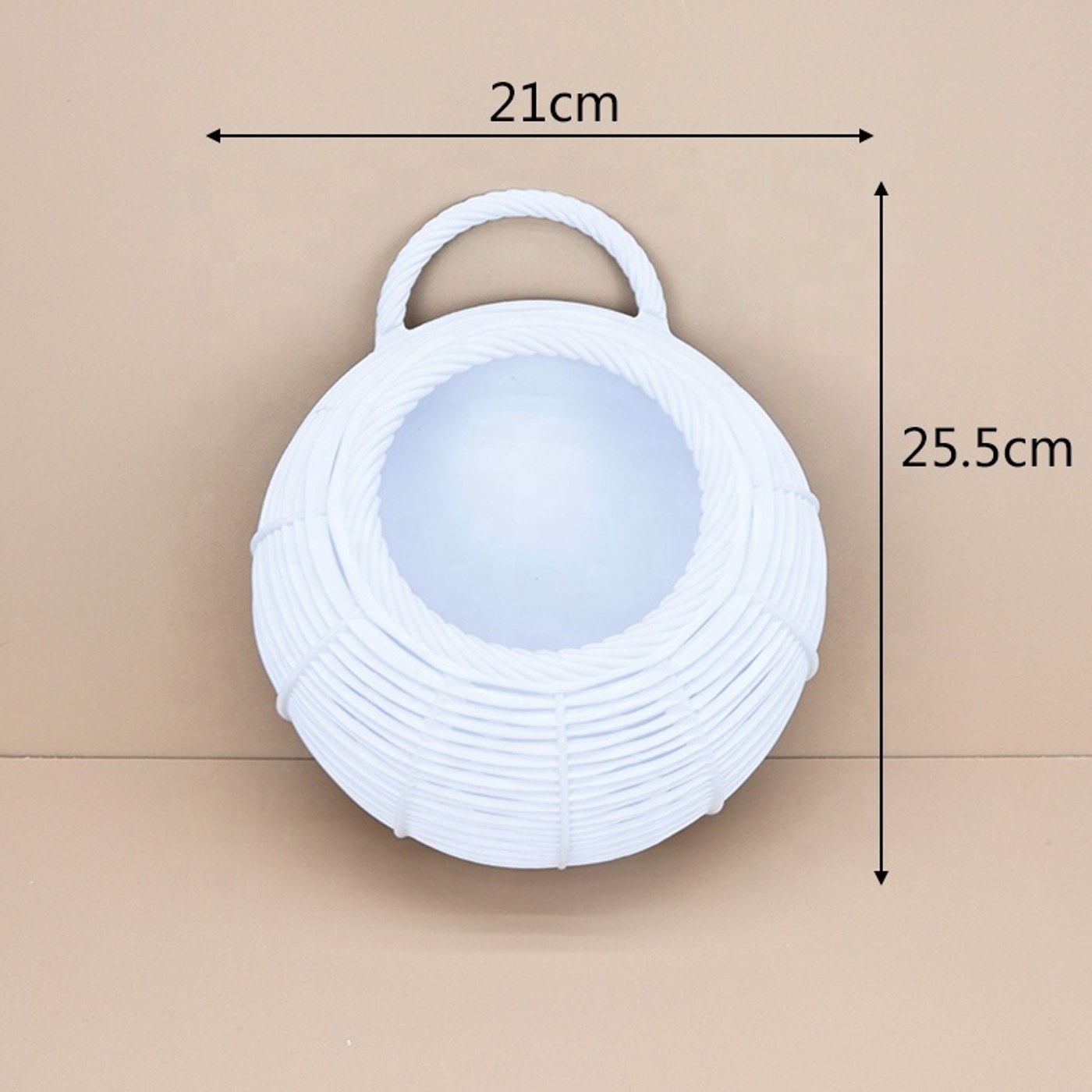 Wall‑Mounted Flower Basket - main view