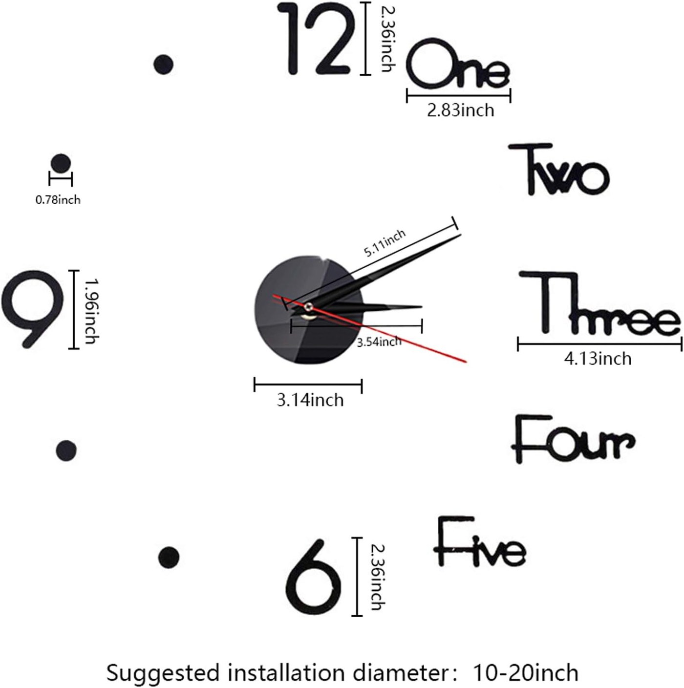 DIY Wall Clock view 2