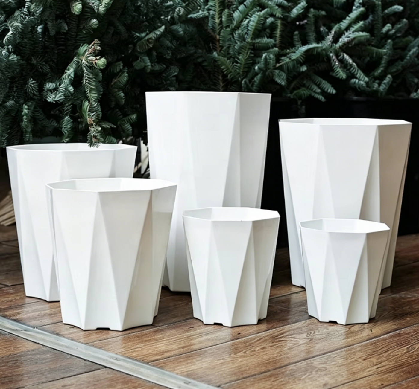 Octagon Big Planters