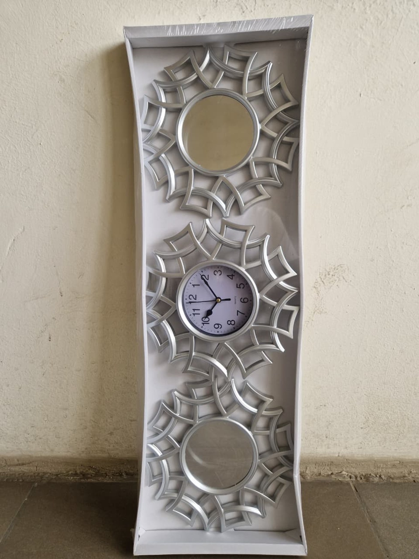 3 IN 1 Mirror Wall Clocks
