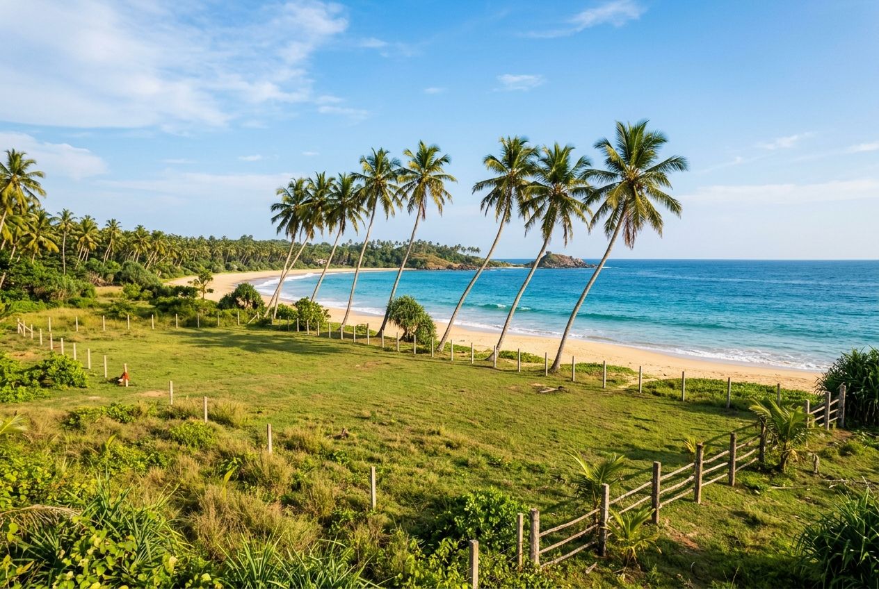 Beachside Land in Tangalle