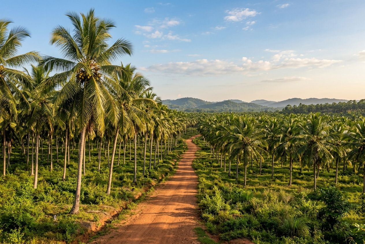 Coconut Land in Kurunegala