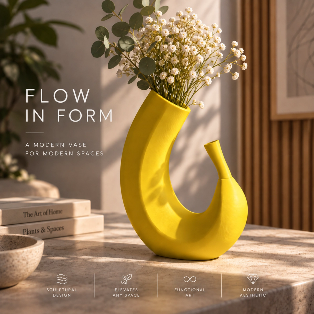 Banana Bloom Vase photo 2