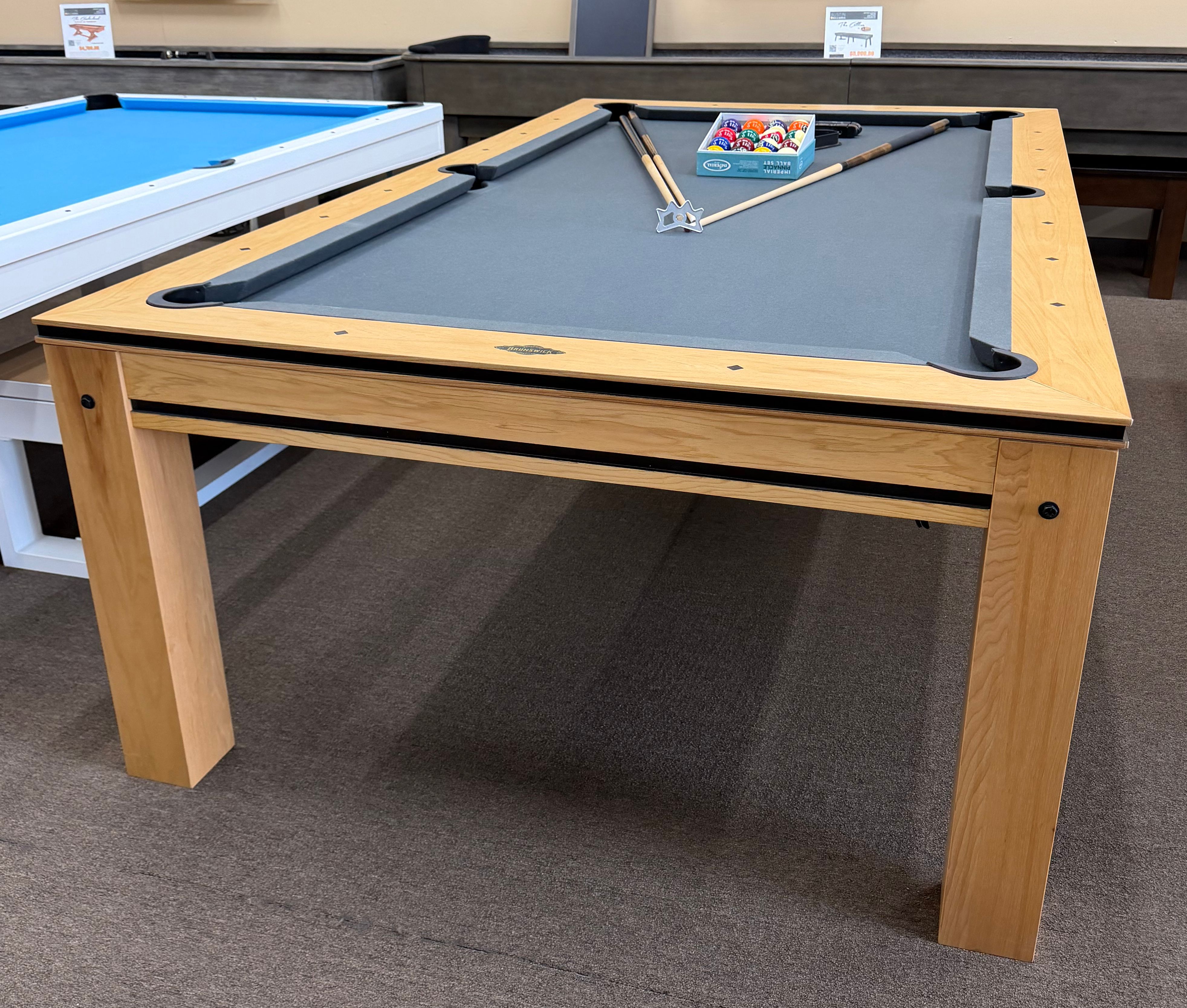 Used 8ft Brunswick Hickory Pool Table