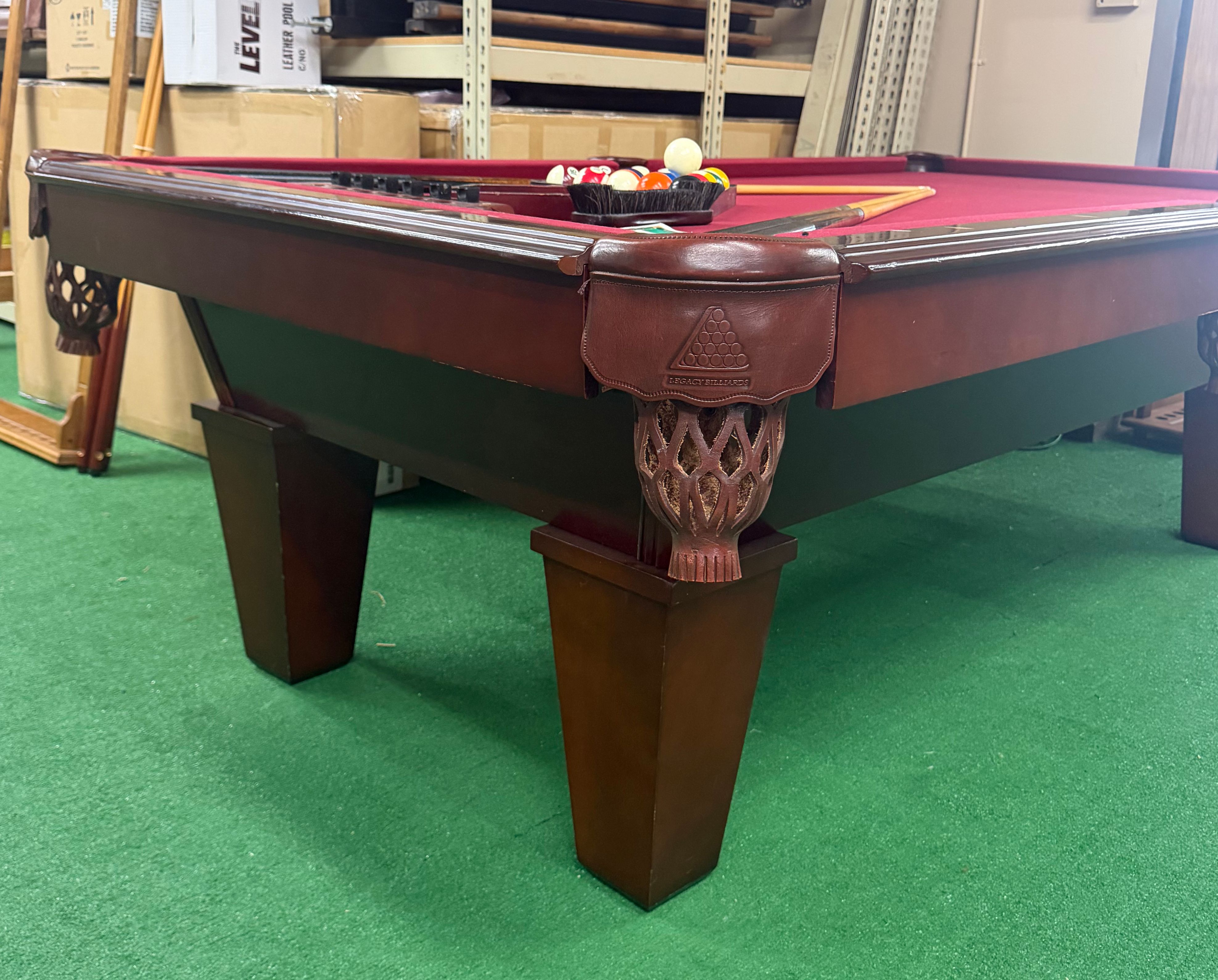 Used 8' Legacy Pool Table