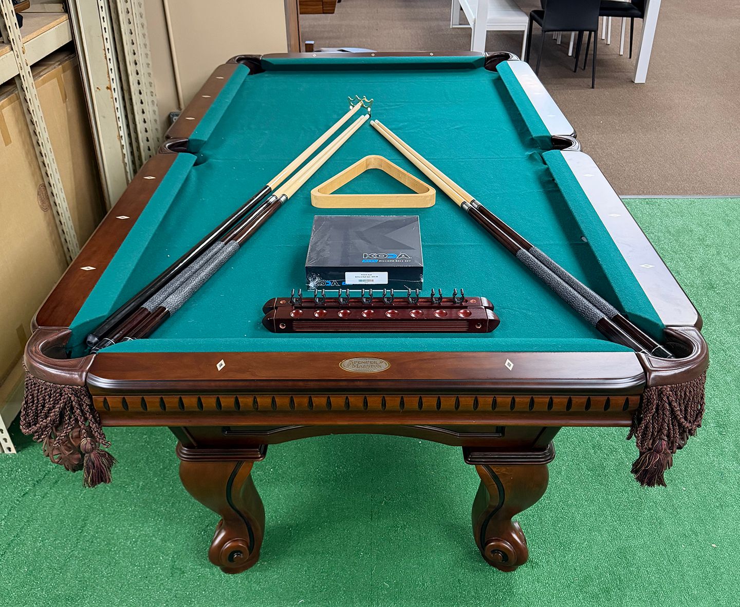 Used 7ft Spencer Marston Venetian Pool Table