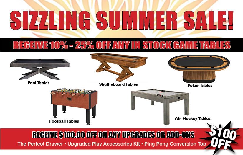 SIZZLING SUMMER SALE!