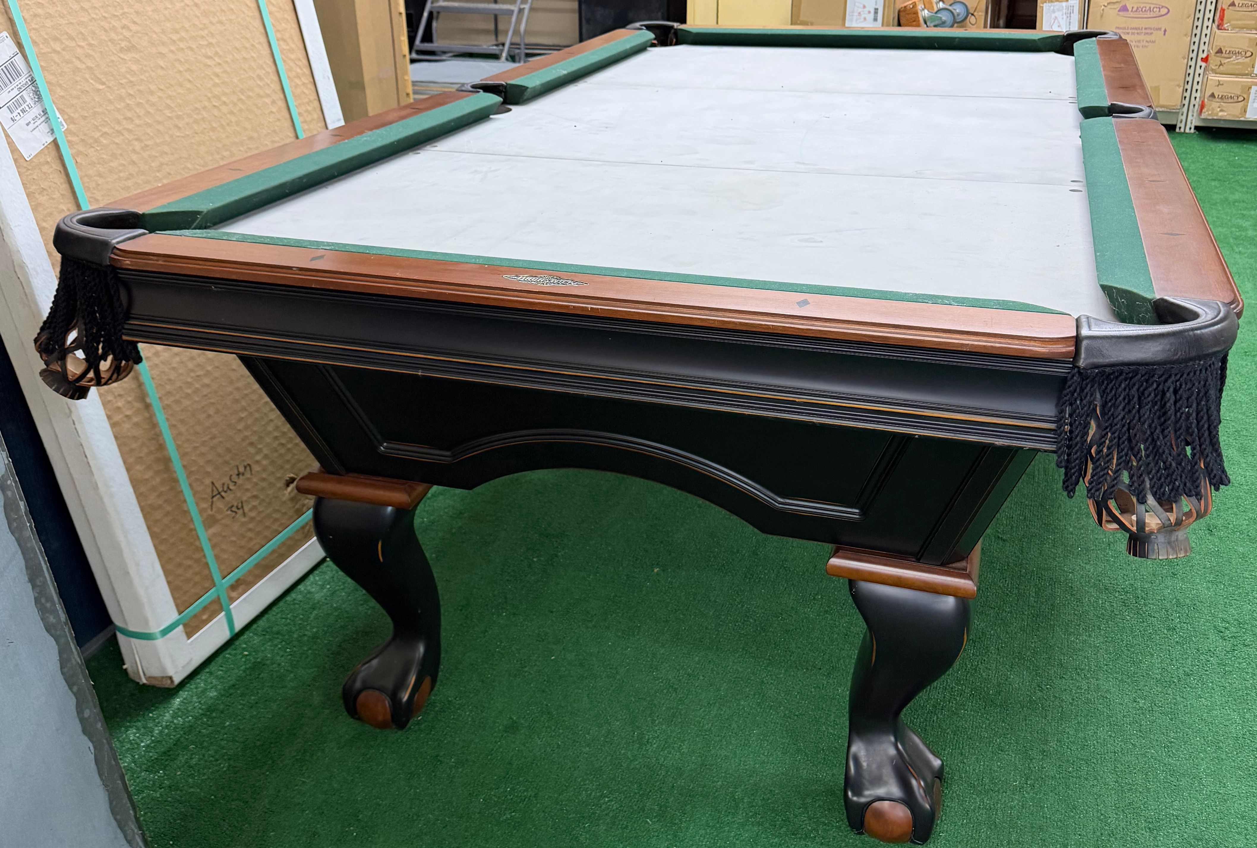 8ft Used Brunswick Glenwood Pool Table