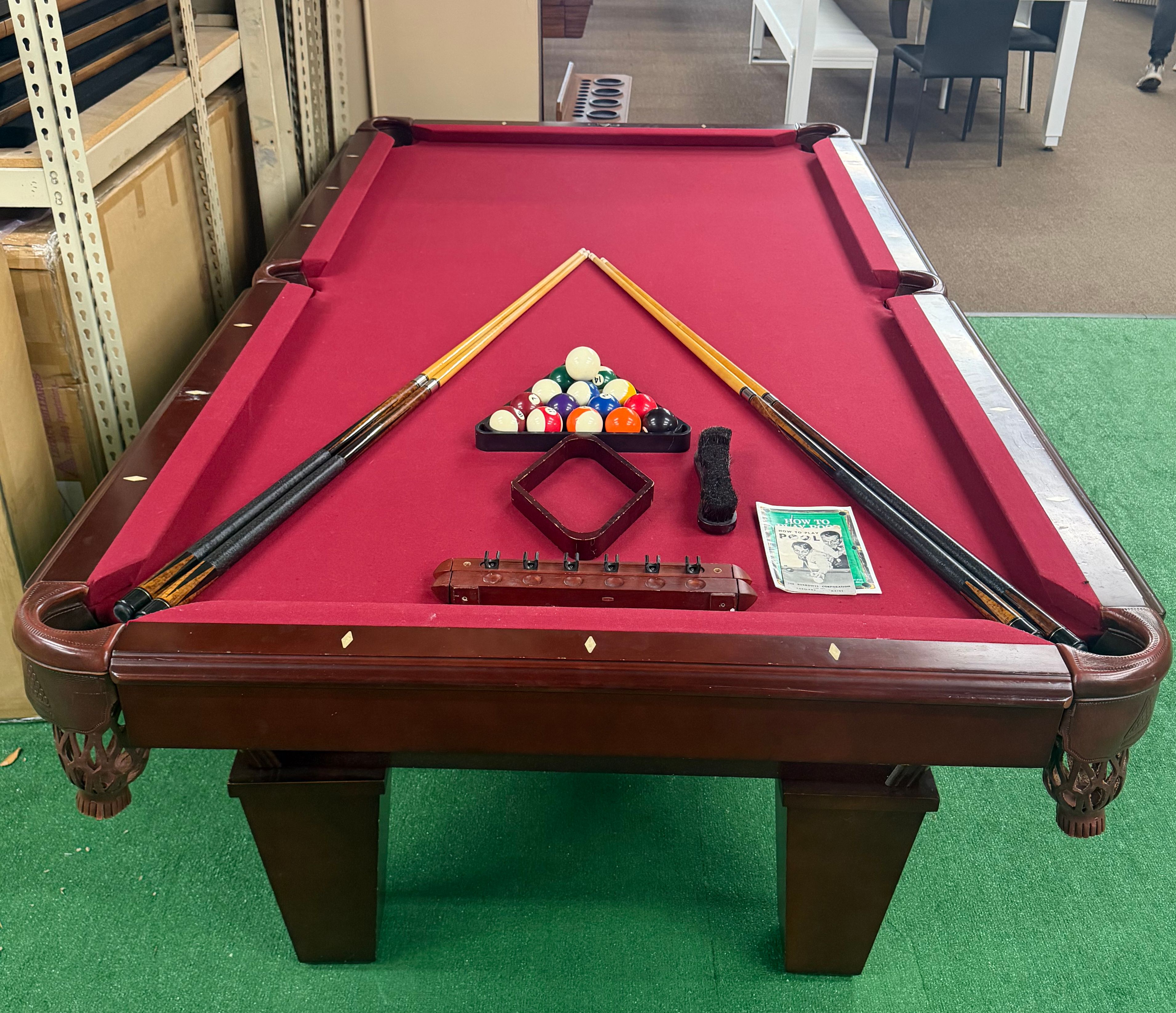 Used 8' Legacy Pool Table