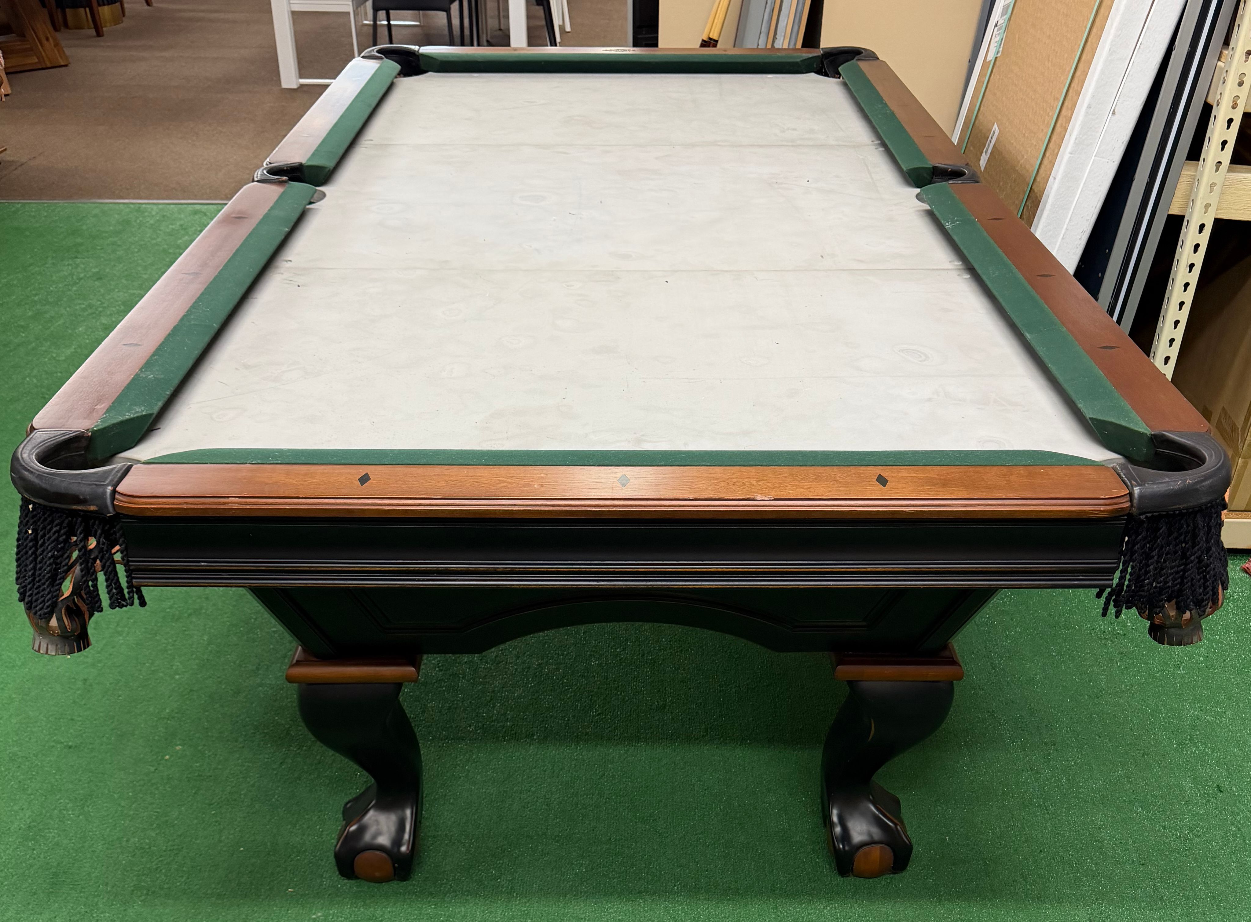 8ft Used Brunswick Glenwood Pool Table