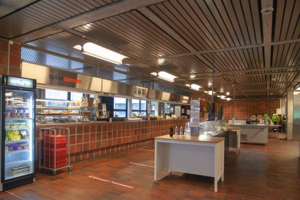 A glimpse of our realfagsbygget cafeteria.