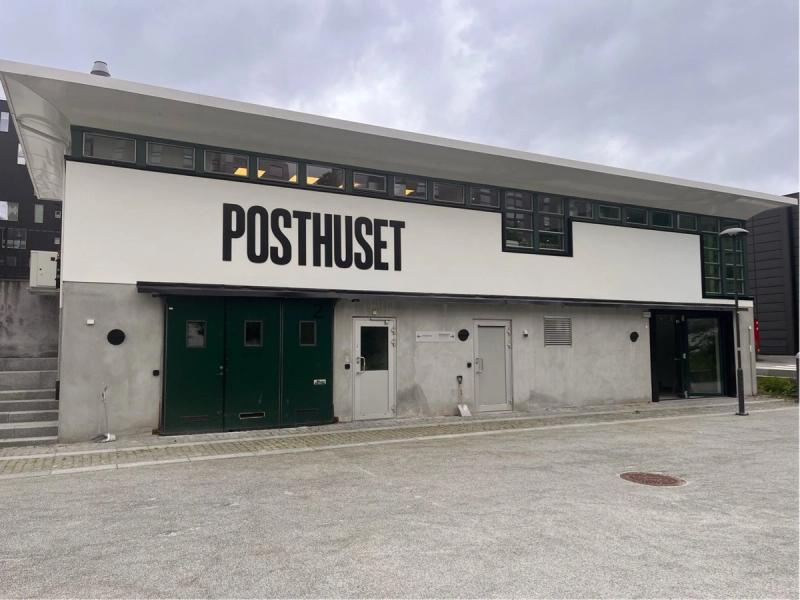 Bilde av posthuset på Fantoft 