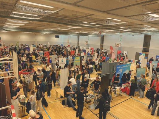 Fasaden til Studentsenteret