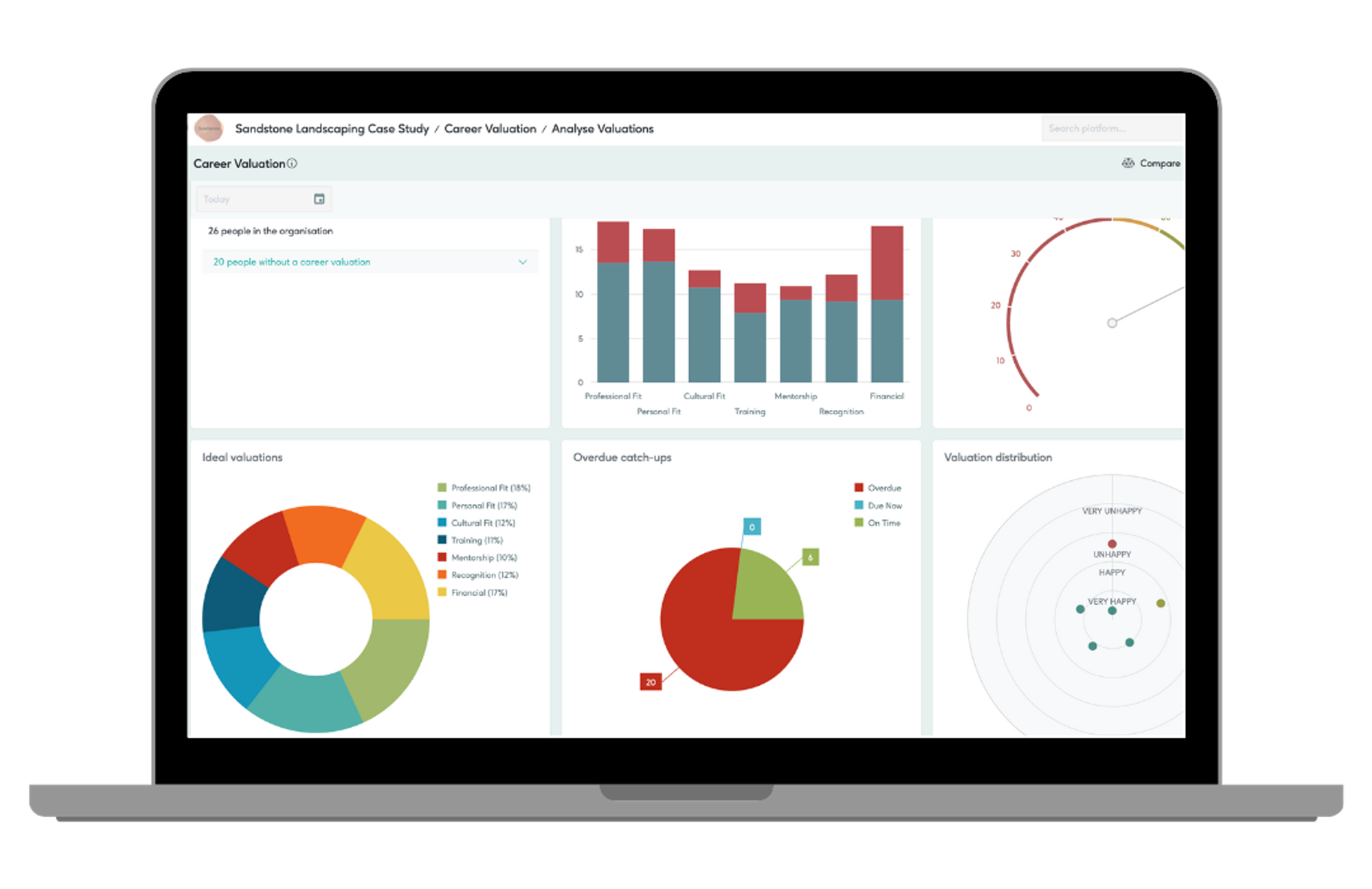 Screen view of adapt HQ platform designed to help business owners achieve success.