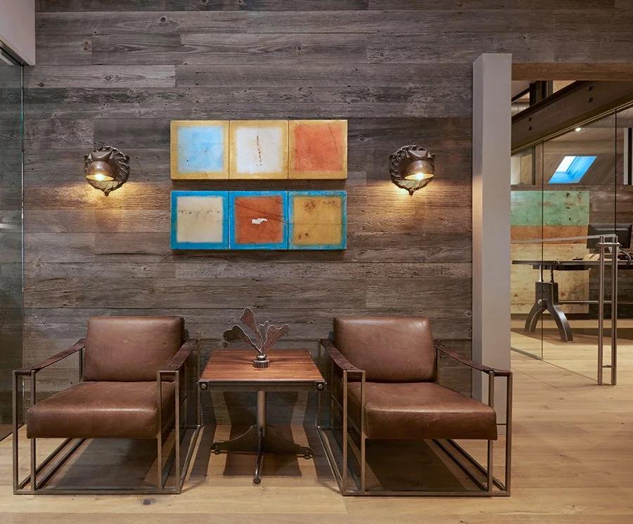 seating area in an office