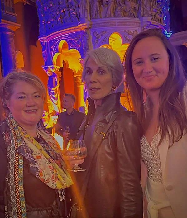 From left to right: Regina Garcia, Holly Hunt, and Miranda McConnell