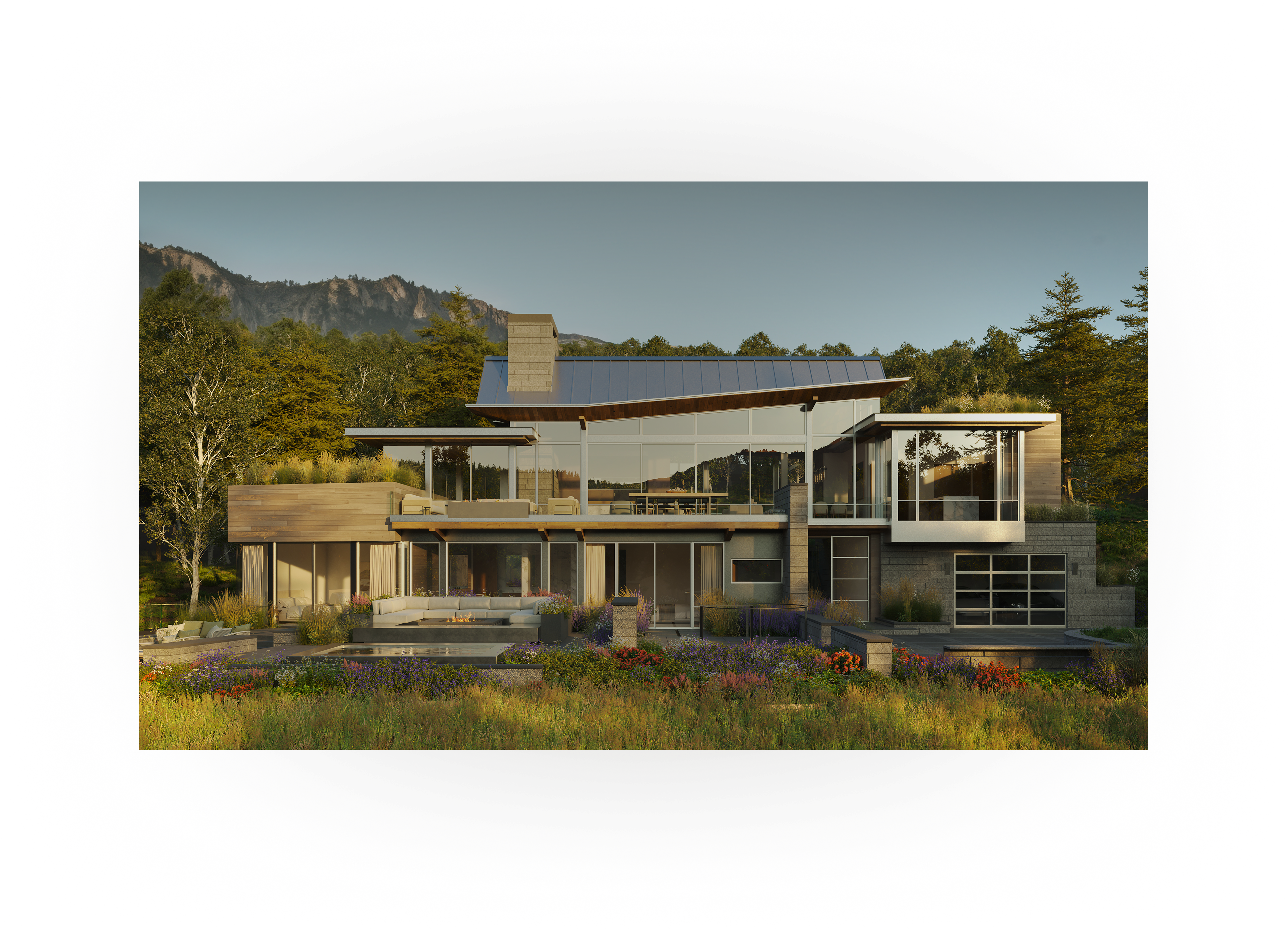 Architecture shaped by context and intention.