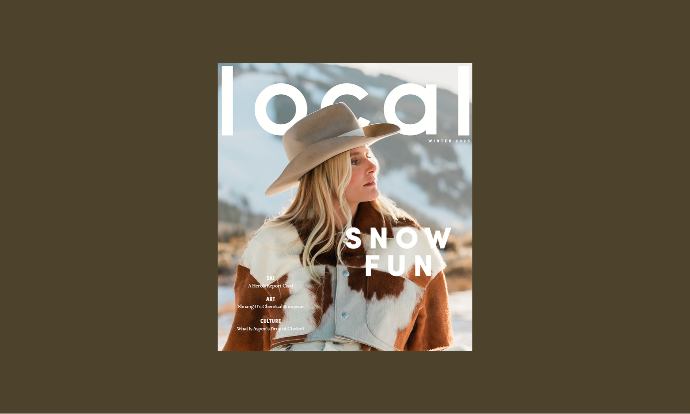 The Aspen Local magazine cover