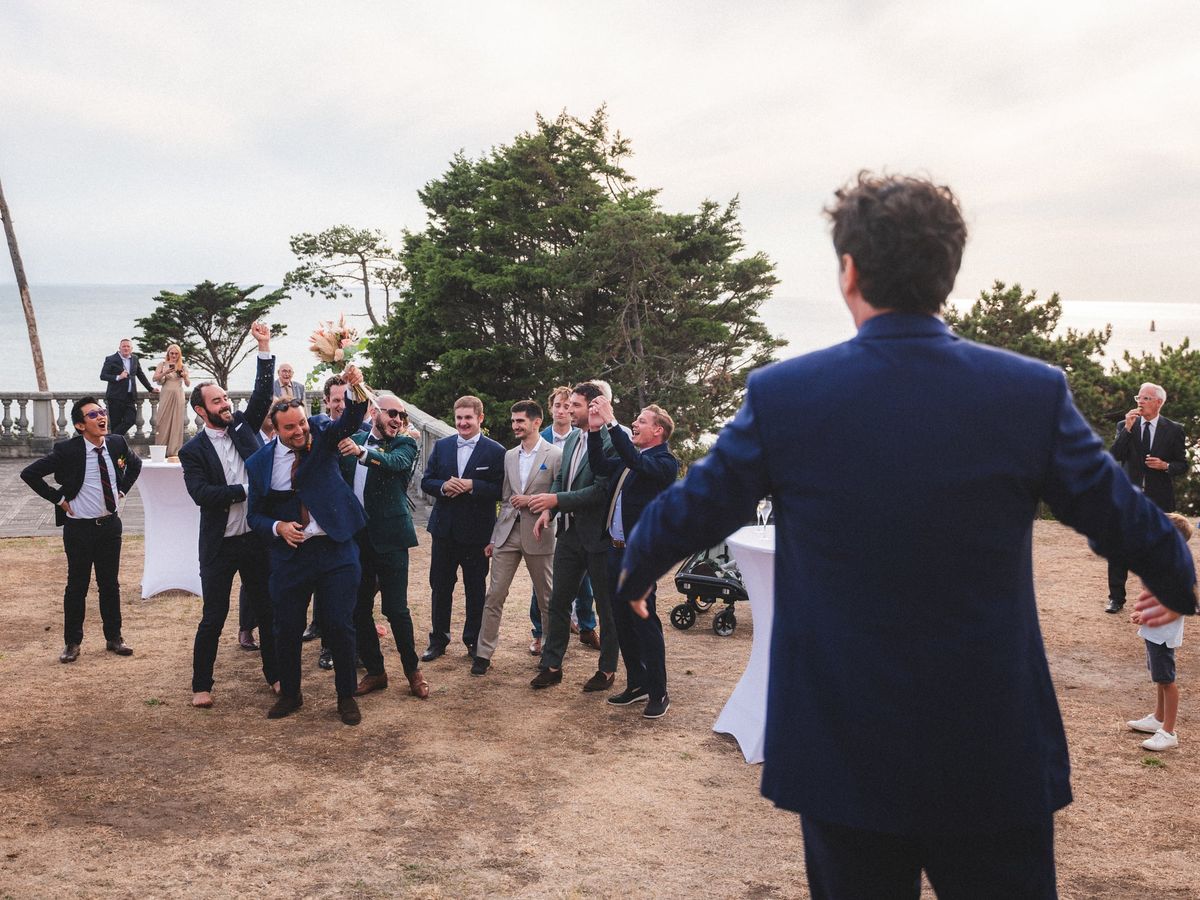 Instant de mariage capté sur le vif par Lezbroz