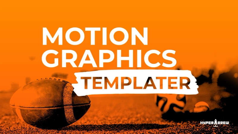 Motion Graphics Templater