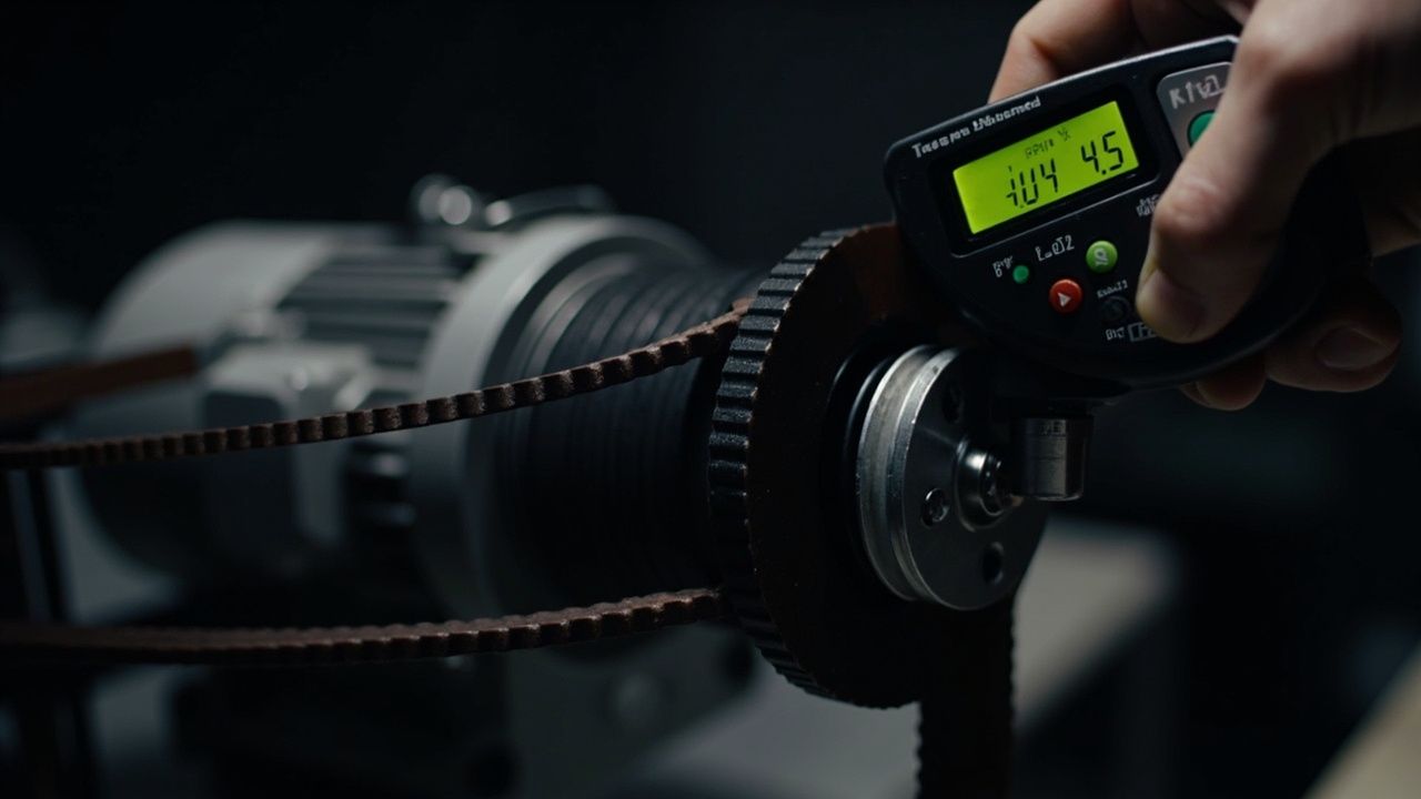 V带张力调整:第一次就做对