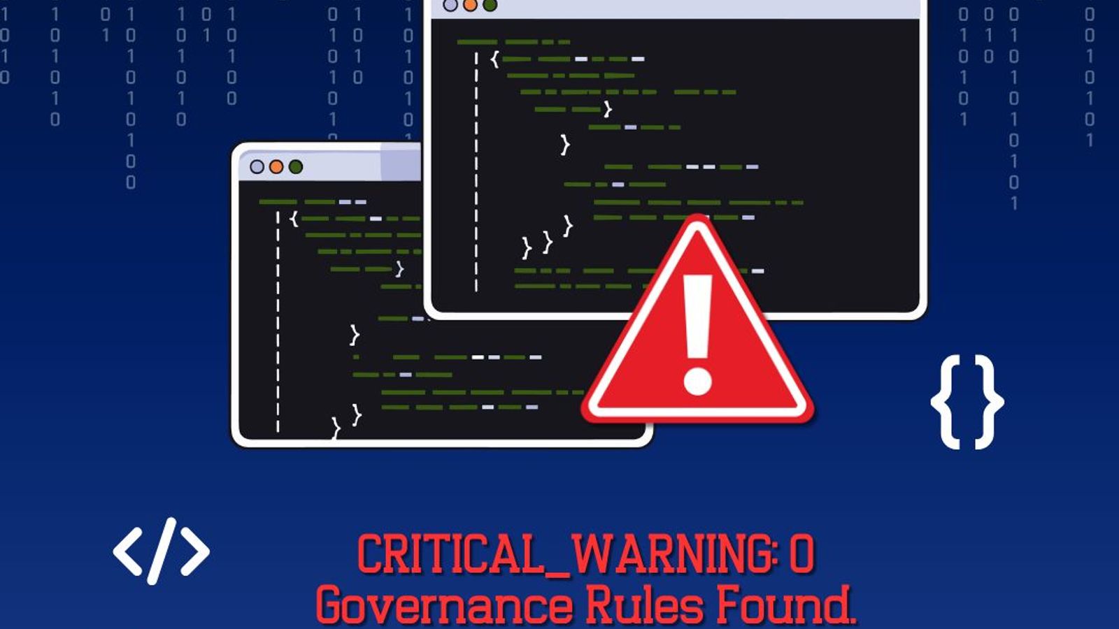 AI Built the Code But Who Governed It promotional graphic