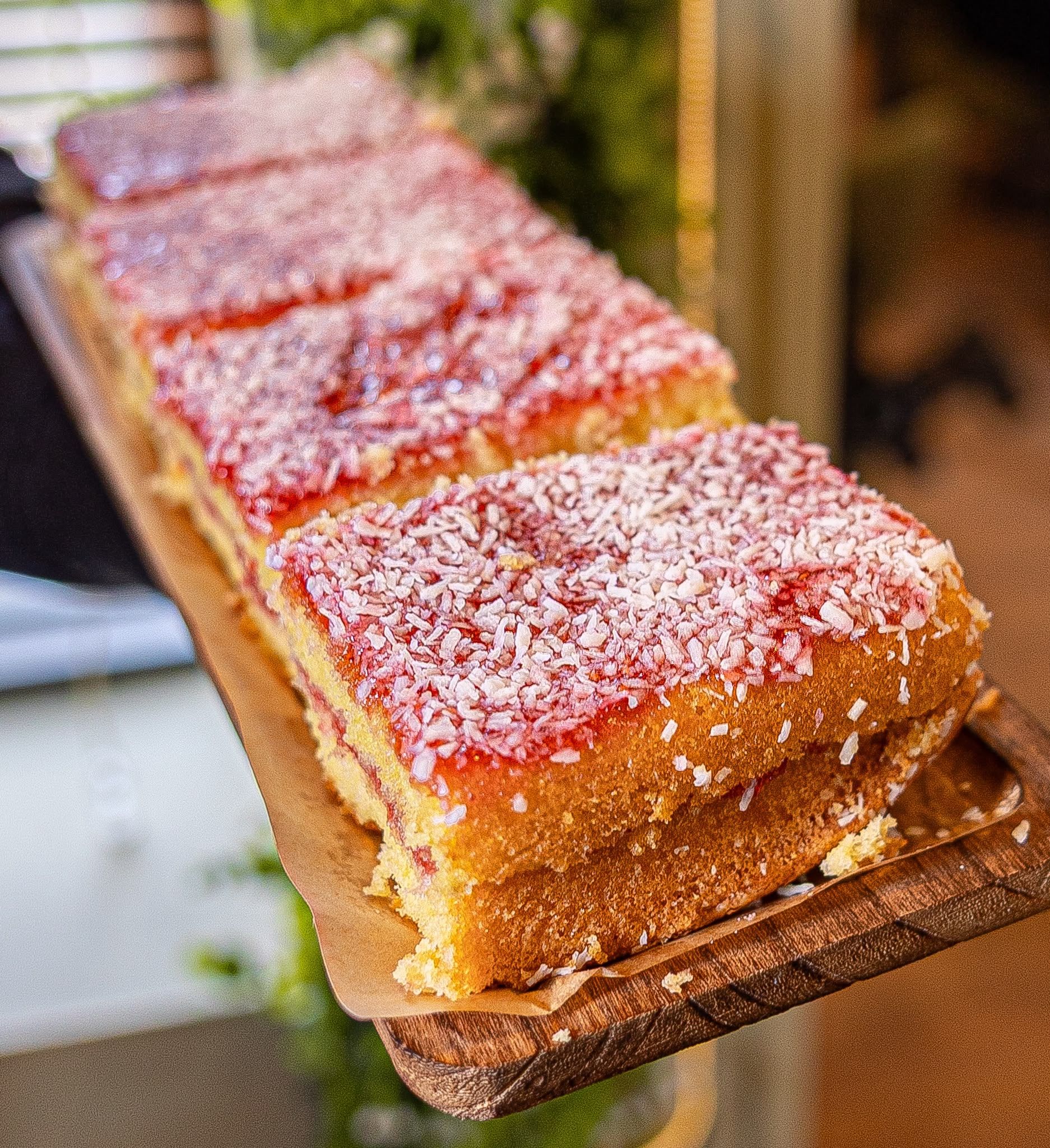 Berry Coconut Dream Slice