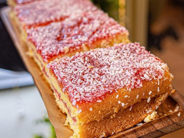 Berry Coconut Dream Slice