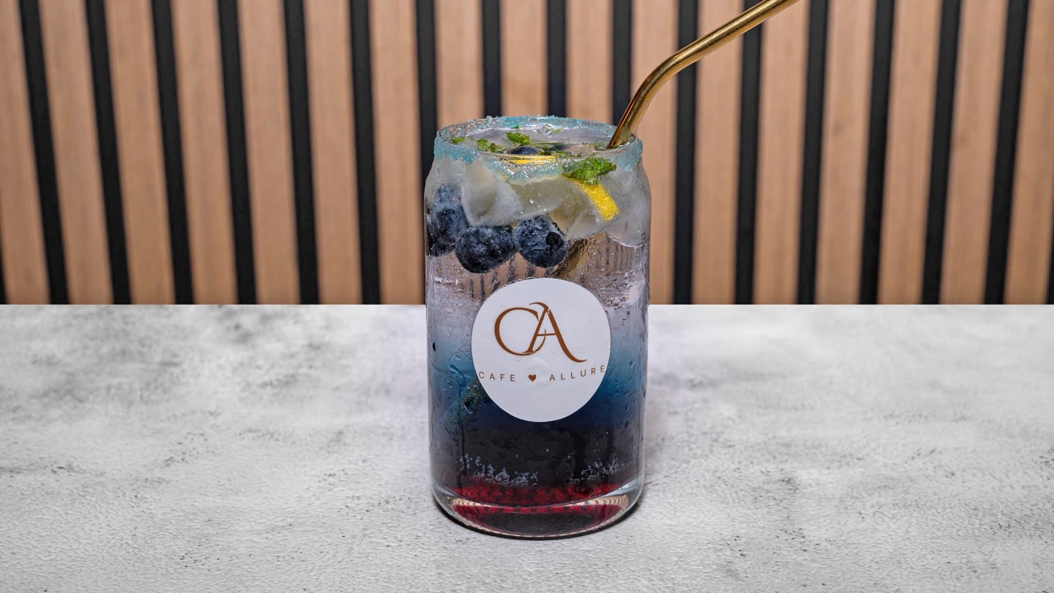 Blueberry Twilight Mocktail