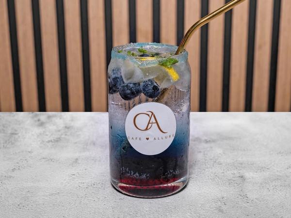Blueberry Twilight Mocktail