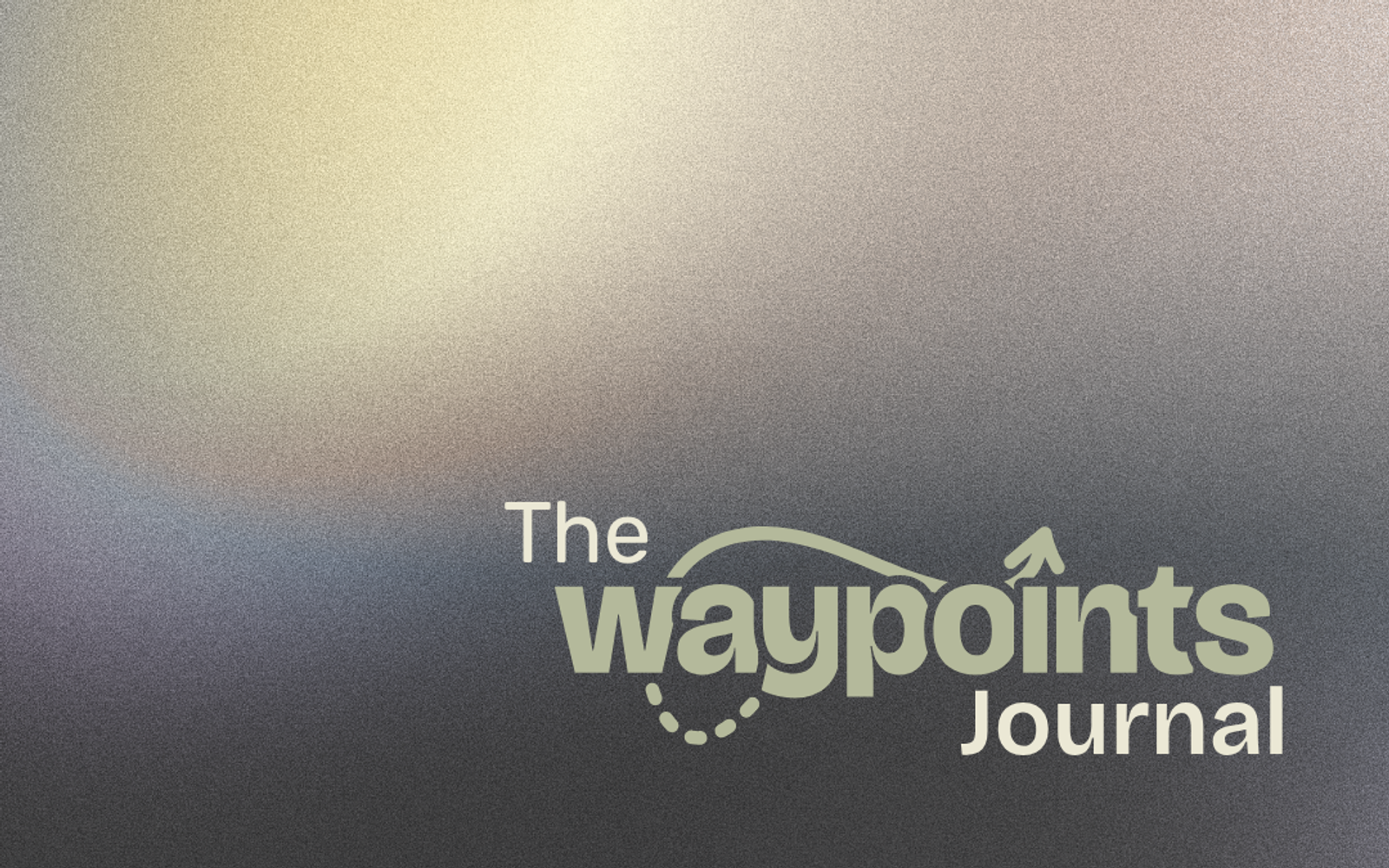 The Waypoints Journal