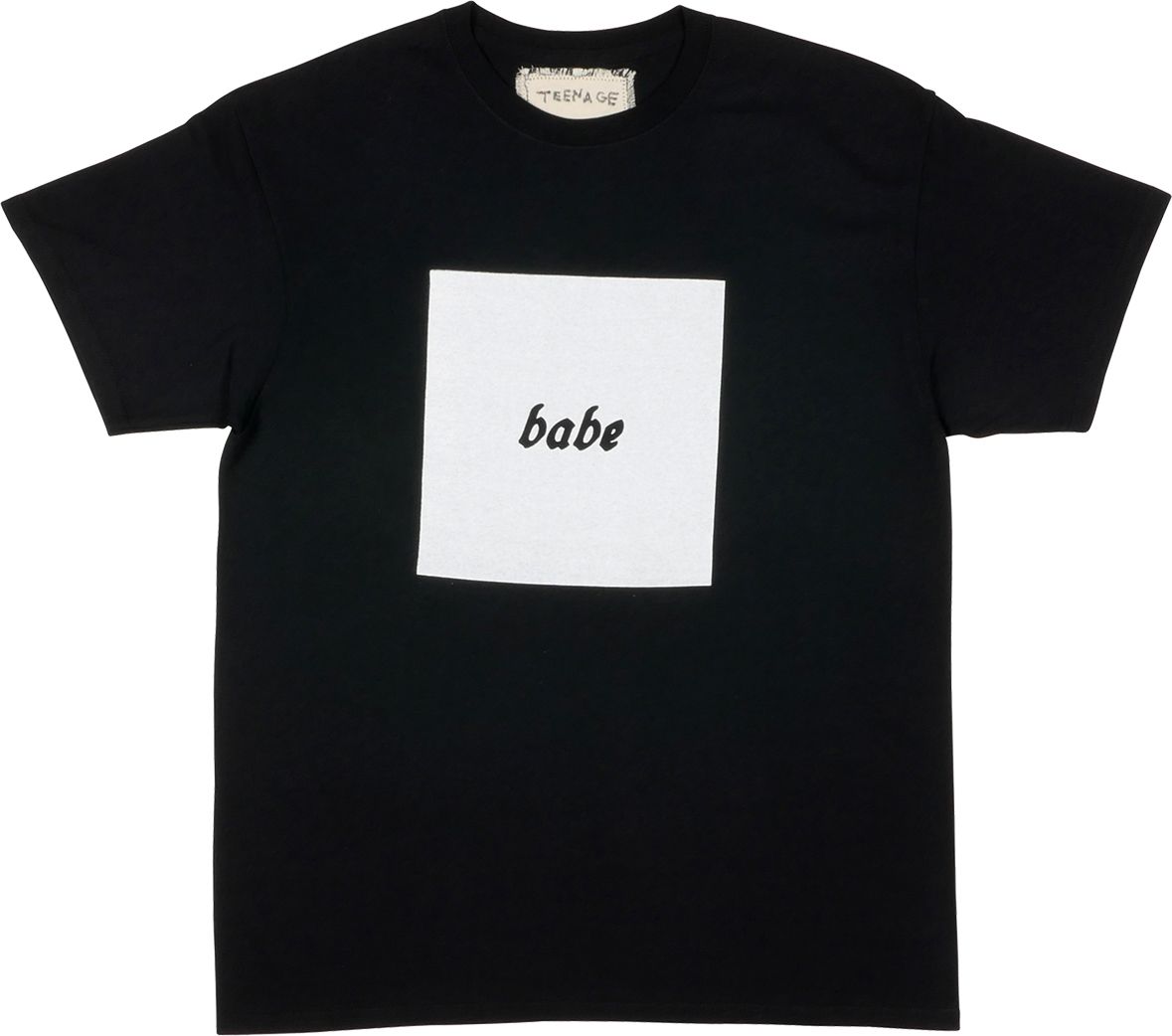 Teenage Angst "Babe" T-Shirt - B/W