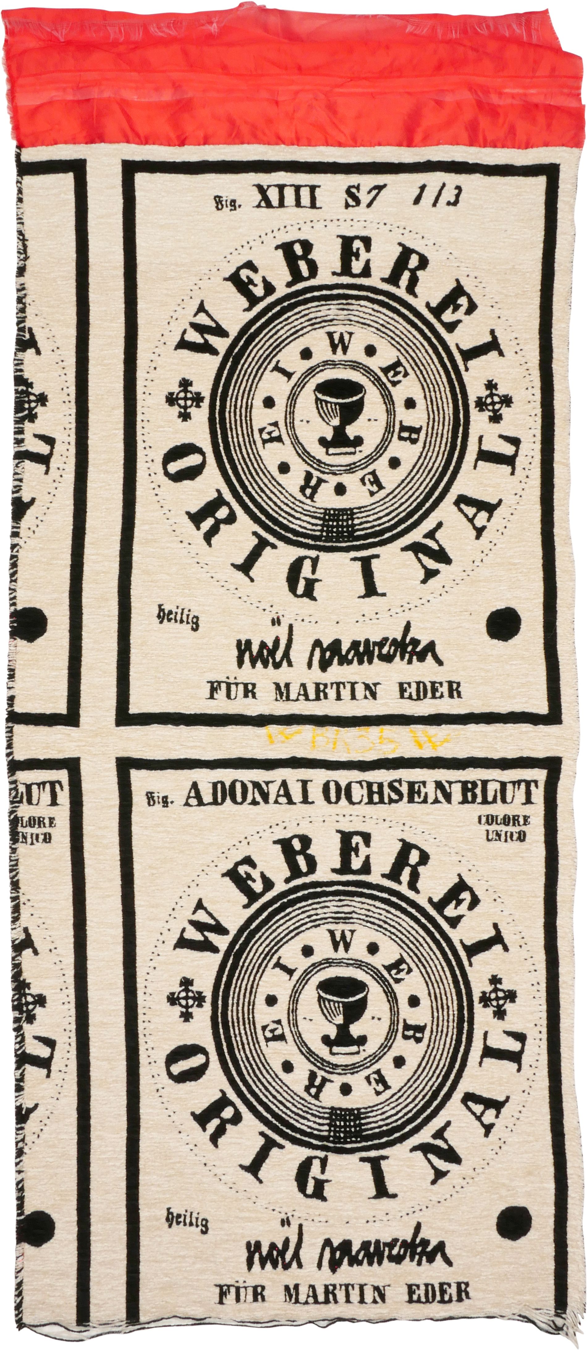 A WOVEN CERTIFICATE OF AUTHENTICITY 