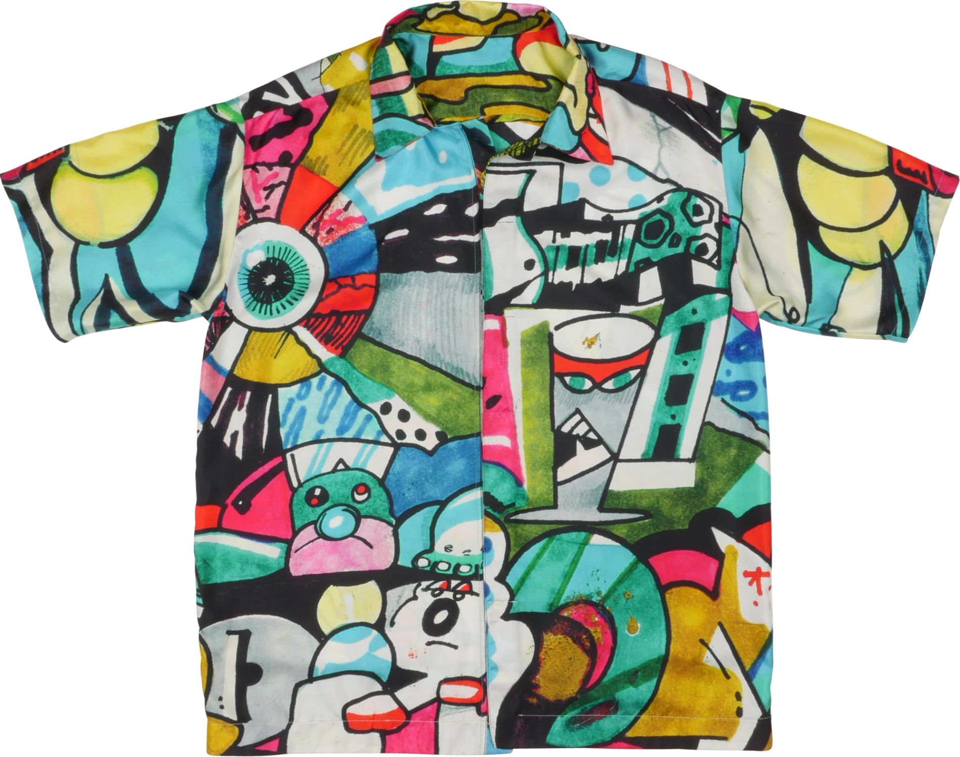 SILK TWILL BOWLING SHIRT