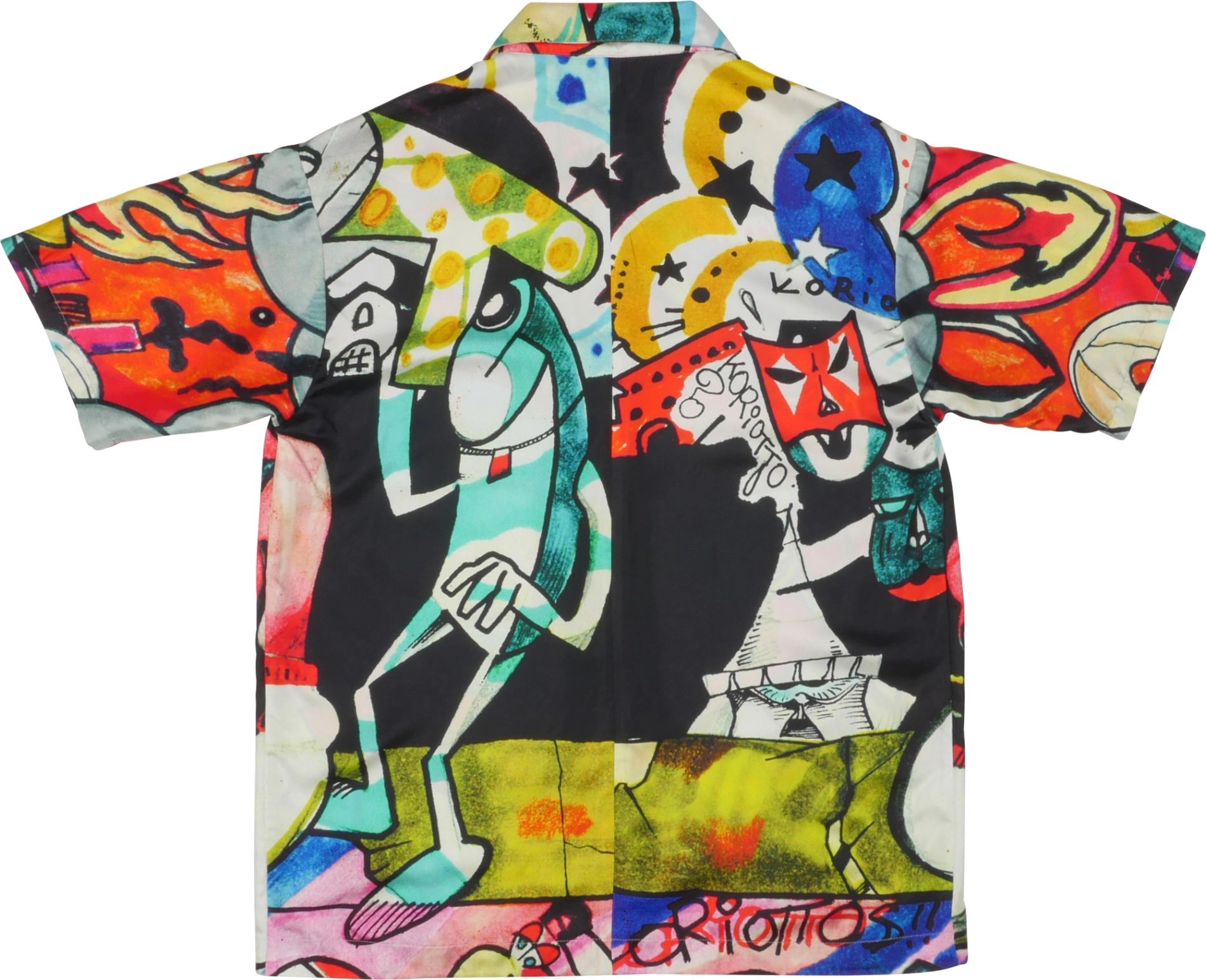 SILK TWILL BOWLING SHIRT LE BIGOTIER 
