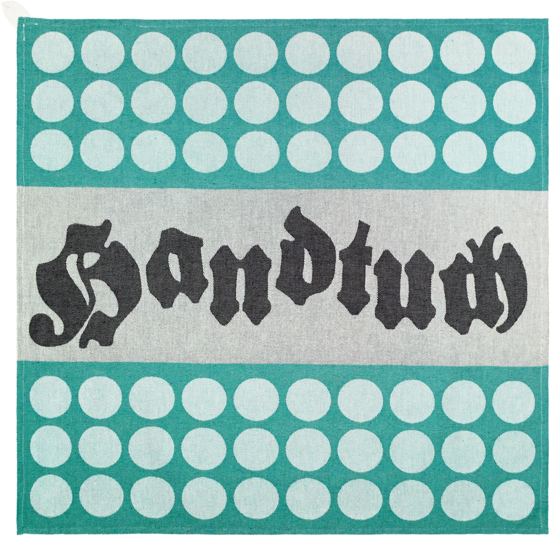 TEA TOWEL HANDTUCH CERULEAN