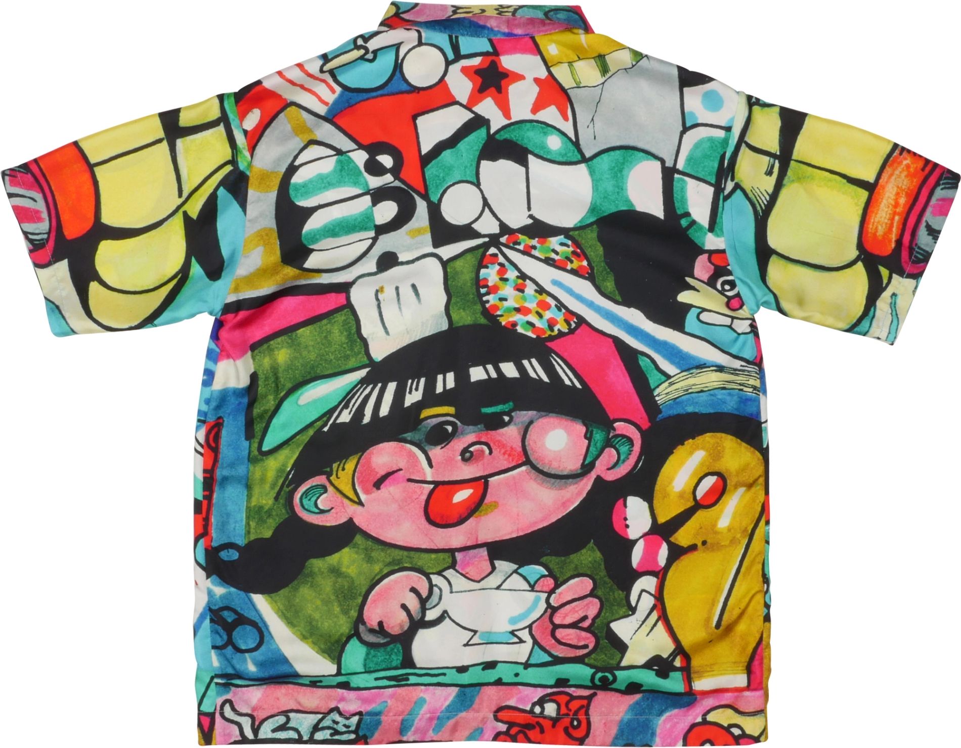 SILK TWILL BOWLING SHIRT