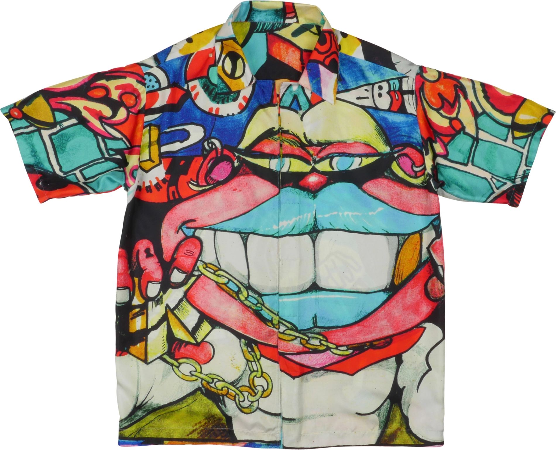 SILK TWILL BOWLING SHIRT LE BIGOTIER 