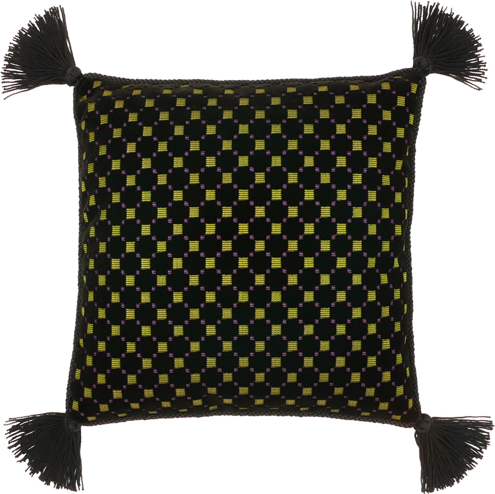 Signature Velvet Kissen green
