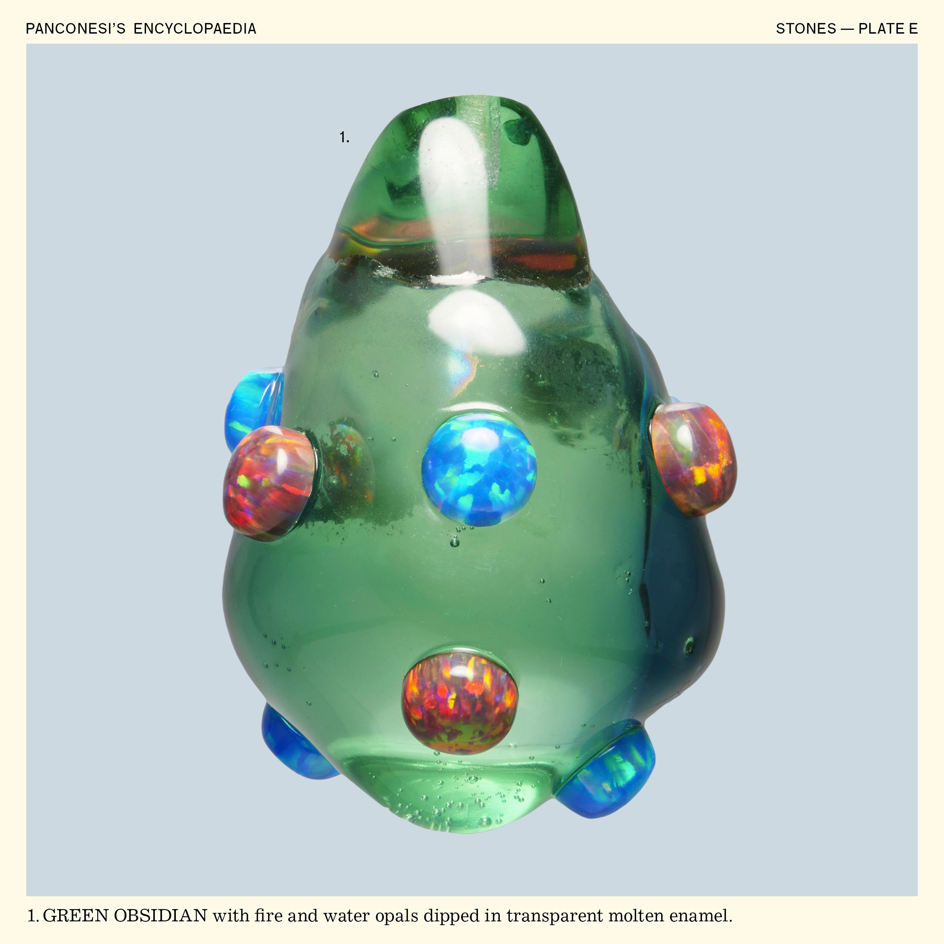 Panconesi, Encyclopedia of Stones - Romain Roucoules