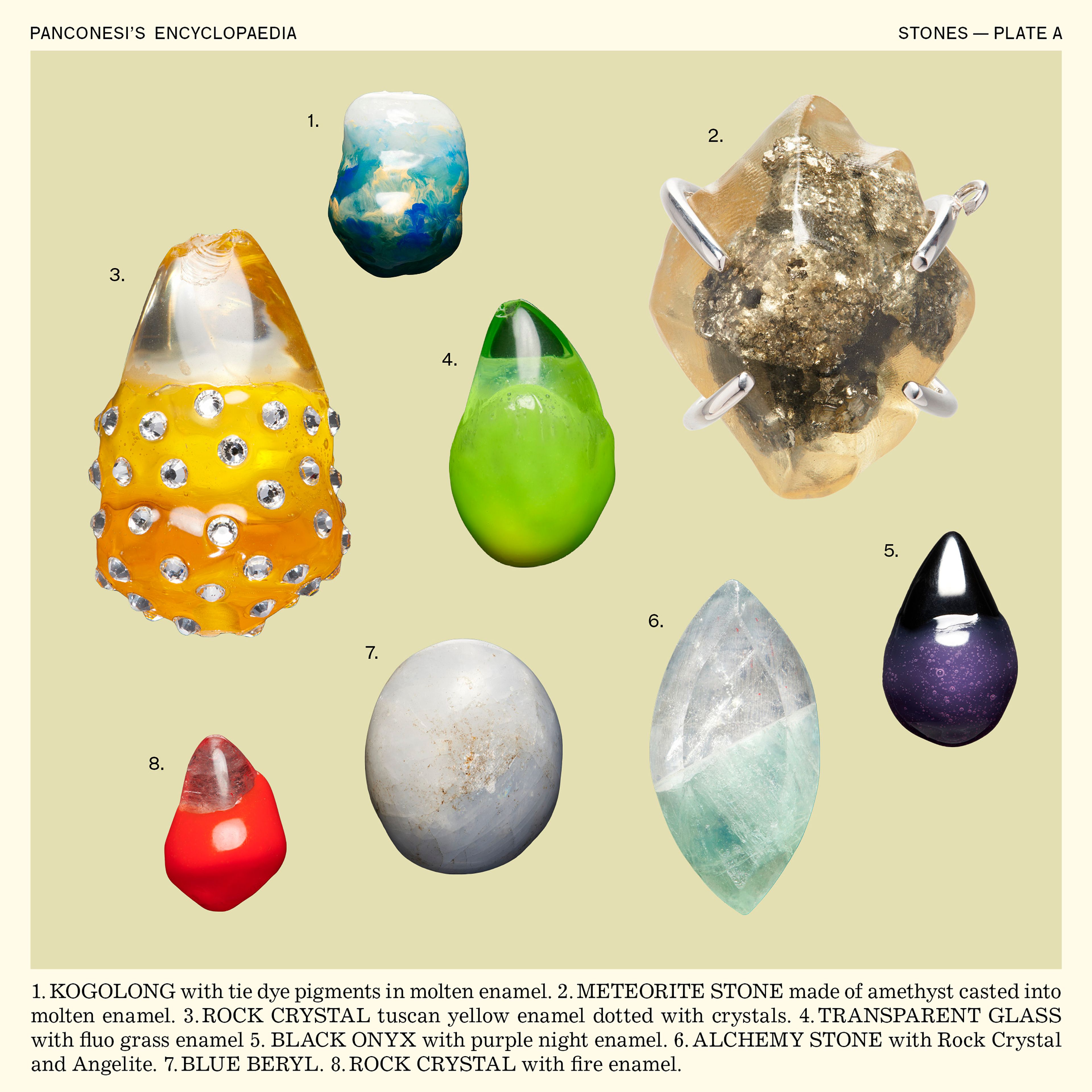 Panconesi, Encyclopedia of Stones - Romain Roucoules