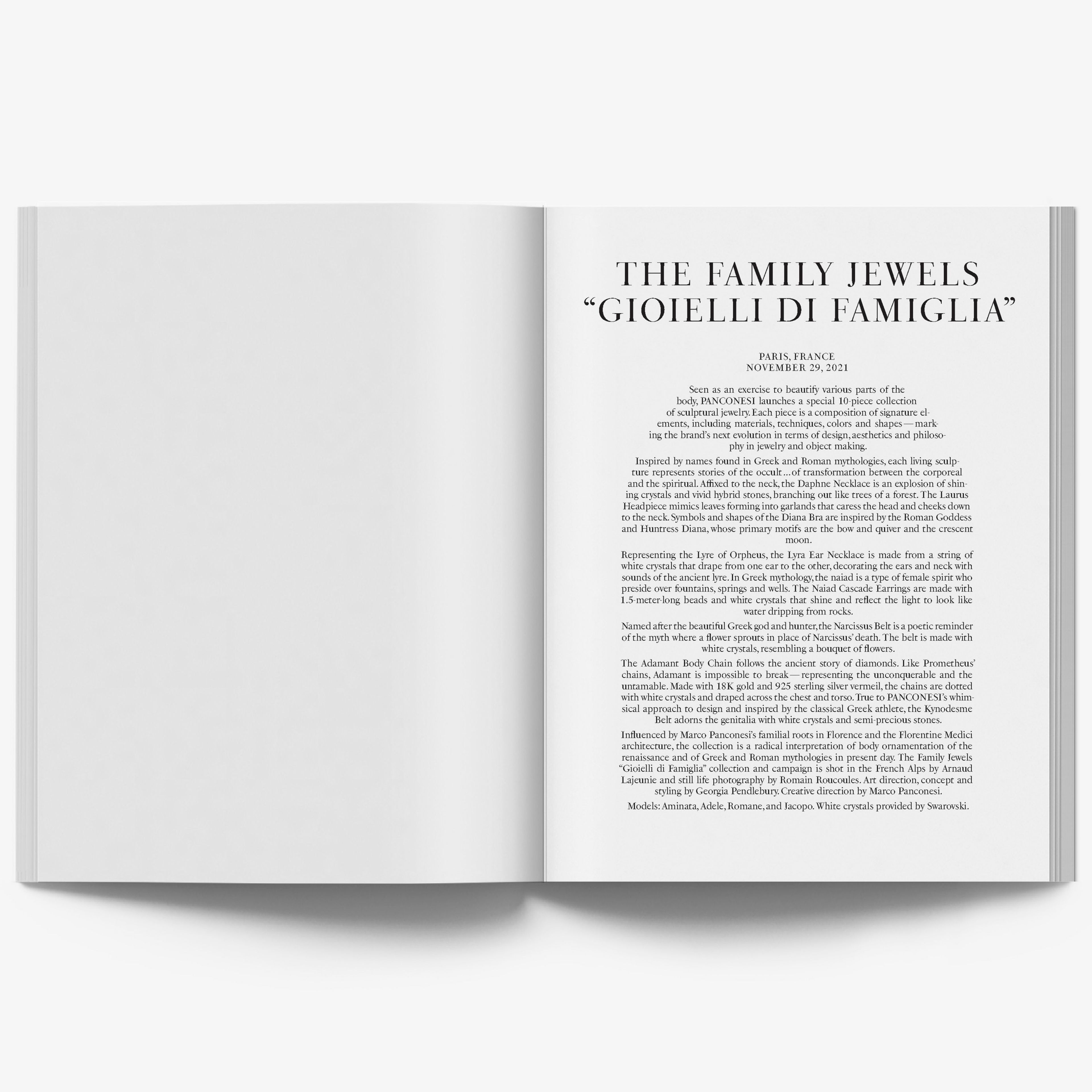 Panconesi, Family Jewels - Romain Roucoules