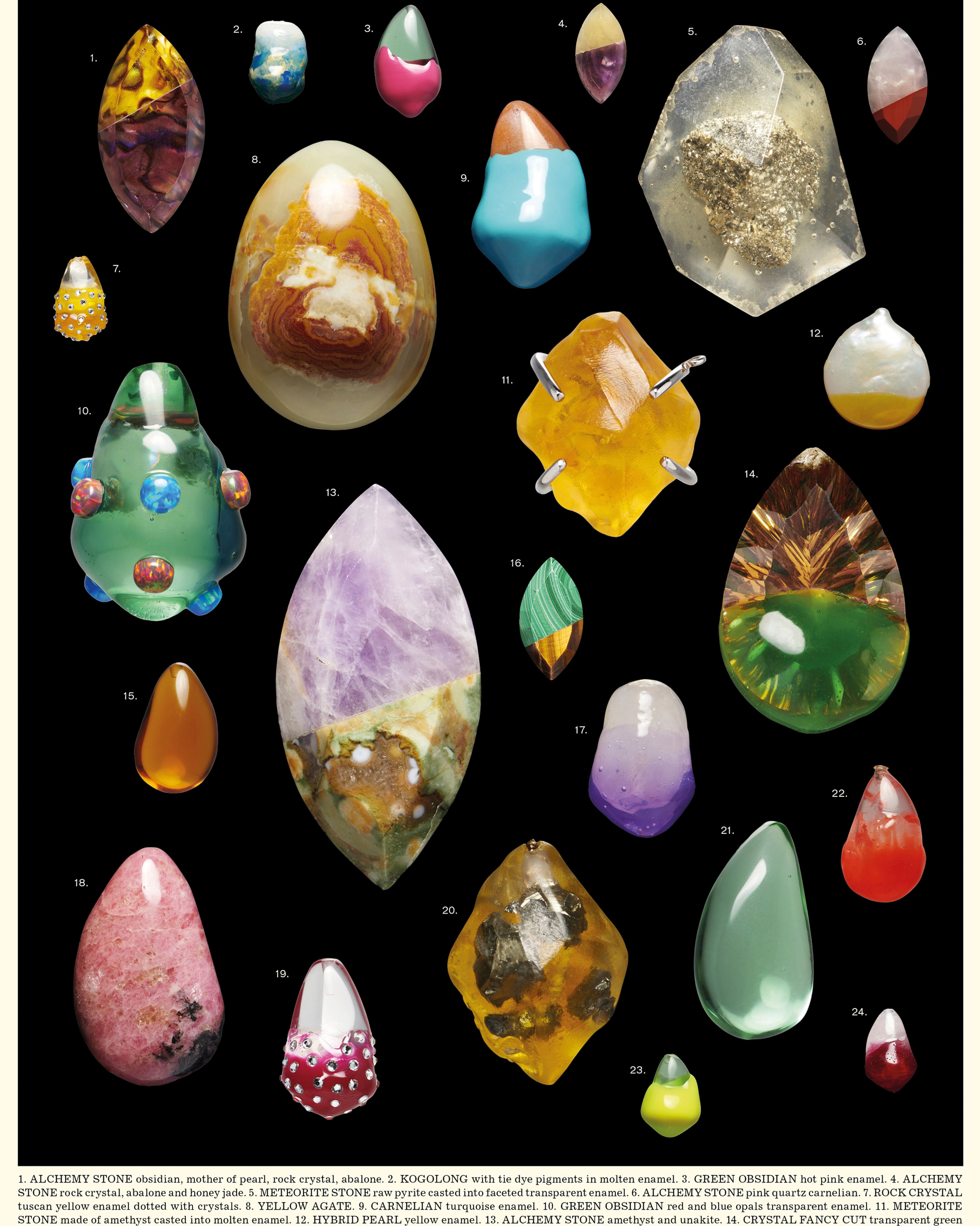 Panconesi, Encyclopedia of Stones - Romain Roucoules