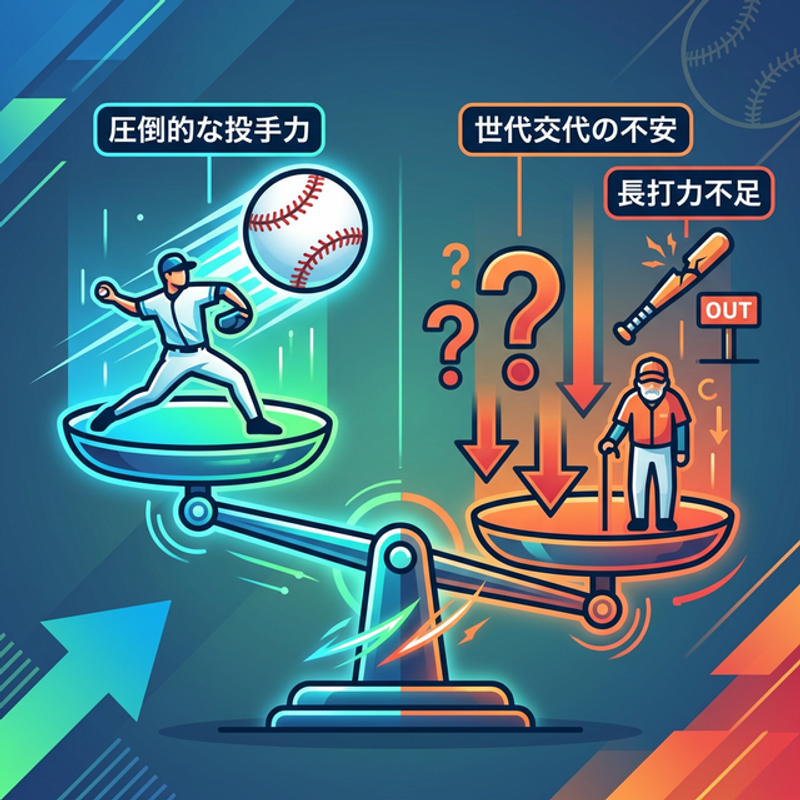 侍ジャパンの戦力バランスを図解