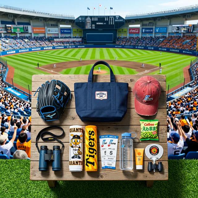 【2026年最新】プロ野球の持ち物リスト！球場デート・子連れでも失敗しない必須アイテム＆裏技