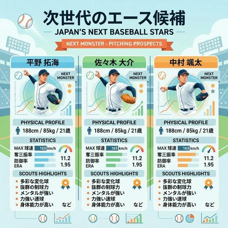 NPB 次世代モンスター図解