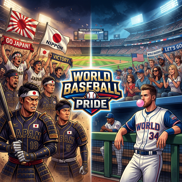 WBCにおける日本と海外の対比