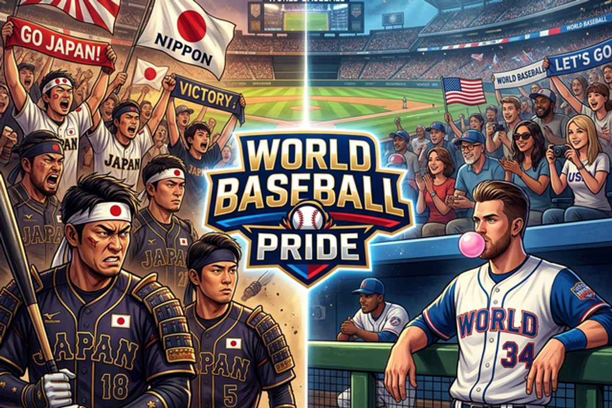 WBCにおける日本と海外の対比