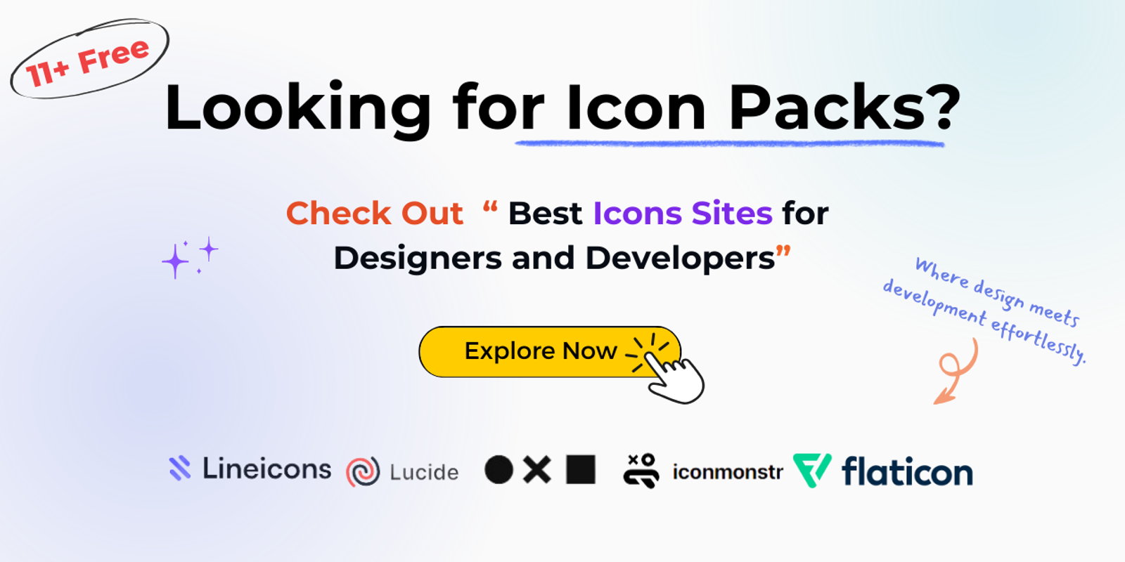 Best Free Icons Sites for Designers